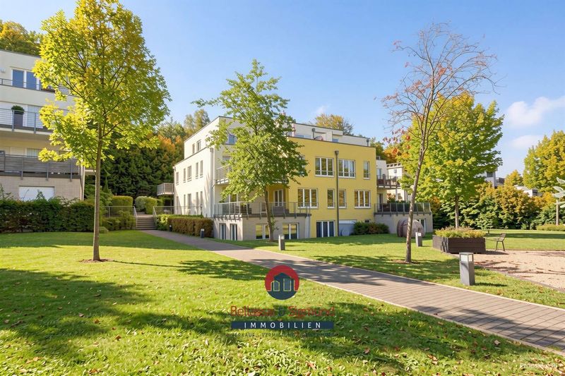 BAD GODESBERG - TERRASSENWHG IN IDYLLISCHER VILLENKOLONIE +PARKETT +GROßE TERRASSE +FUßBODENHEIZUNG